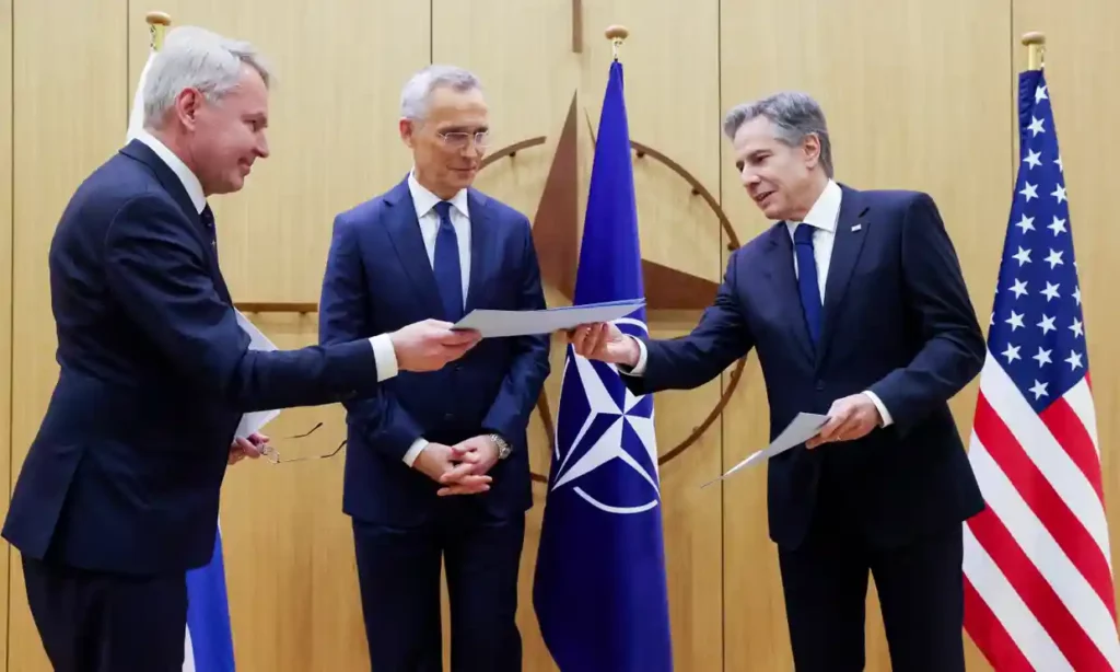 On May 11, 2023, Finland officially became the 31st member of NATO in a ceremony held in Brussels, Belgium